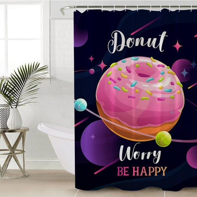 Donut Worry Donut Worry Shower Curtain