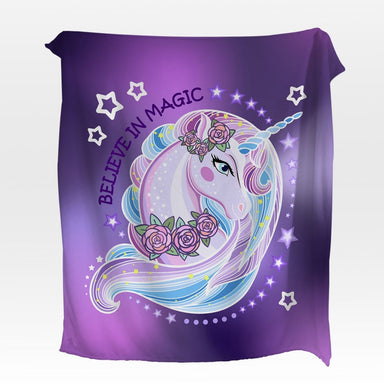 Unicorn Magic Unicorn Magic Squiffy Minky Blanket