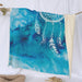 Bahaman Sea Blue Dreamcatcher Bahaman Sea Blue Dreamcatcher Deluxe Minky Blanket