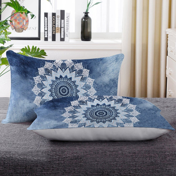 Atlantic Breeze Mandala Atlantic Breeze Mandala Pillow Cases