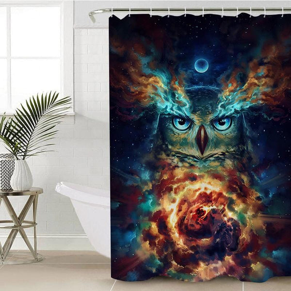 Night Aurowla Night Aurowla Shower Curtain