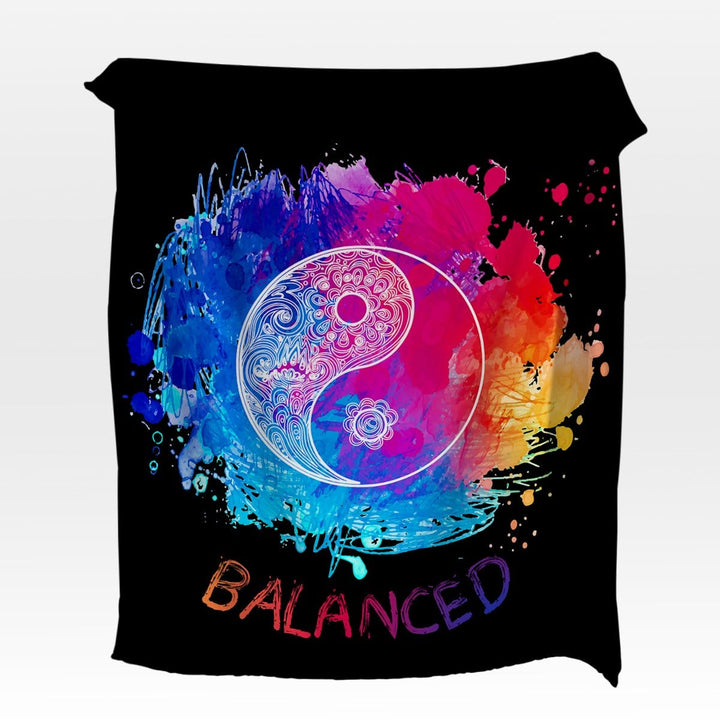 Yin Yang - Balanced Yin Yang - Balanced Squiffy Minky Blanket