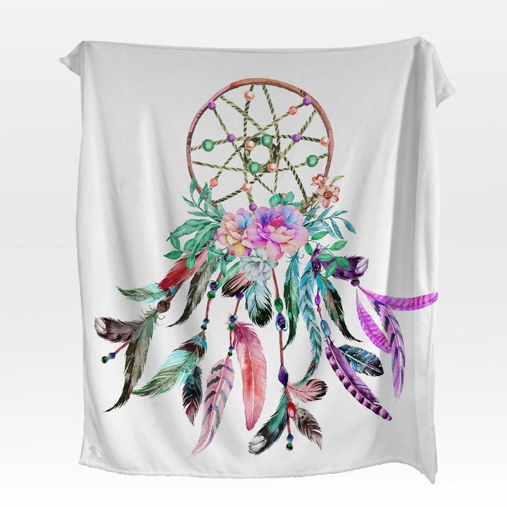 Bohemian Dreamcatcher Bohemian Dreamcatcher Squiffy Minky Blanket