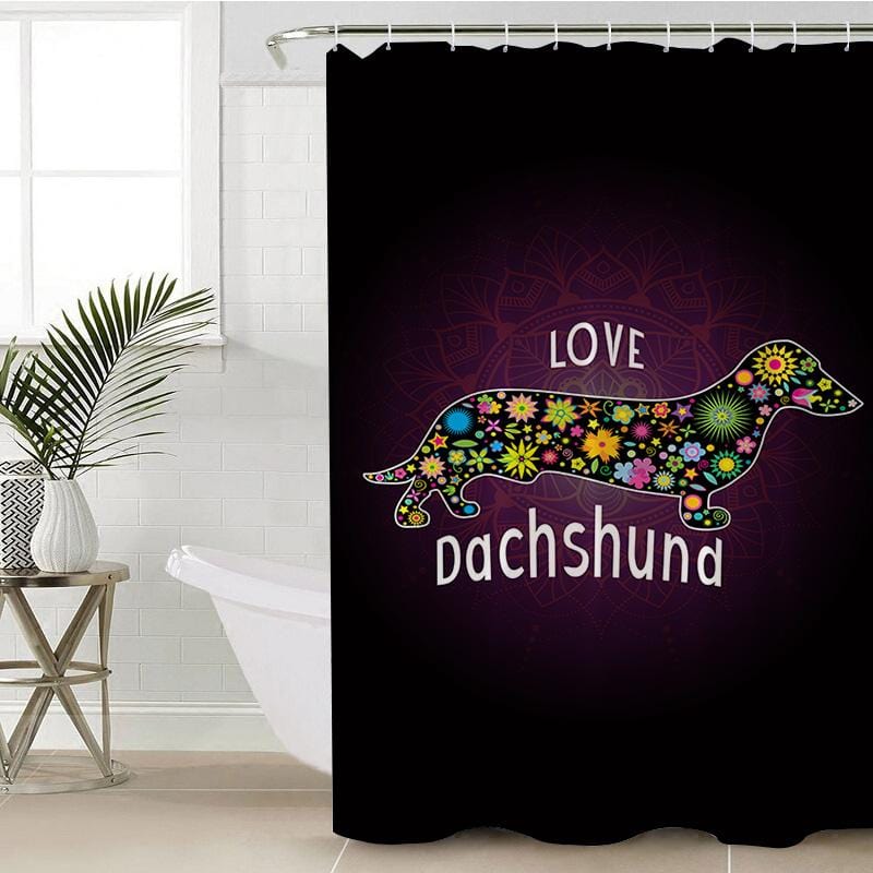 Dachshund Love Dachshund Love Shower Curtain