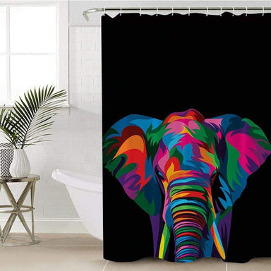 Spiritual Elephant Spiritual Elephant Shower Curtain
