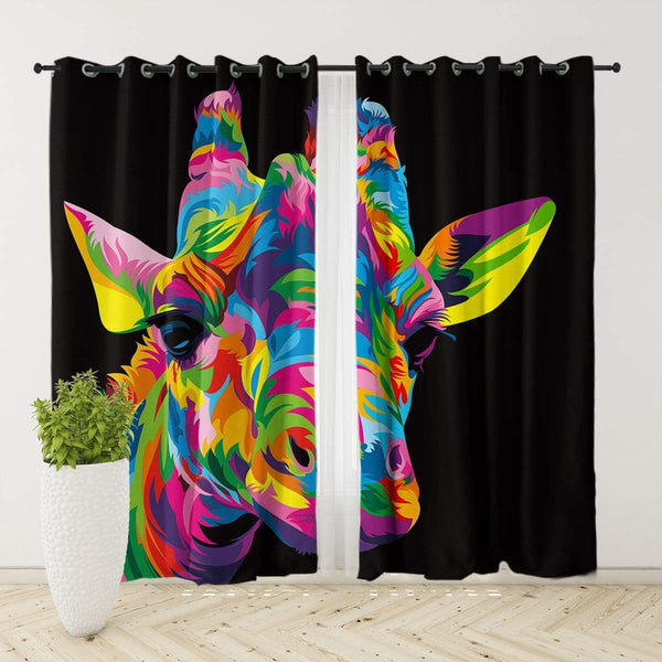 Royal Giraffe Royal Giraffe Curtain Set