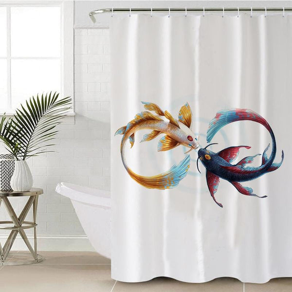 Eternal Bond Yin Yang Eternal Bond Yin Yang Shower Curtain