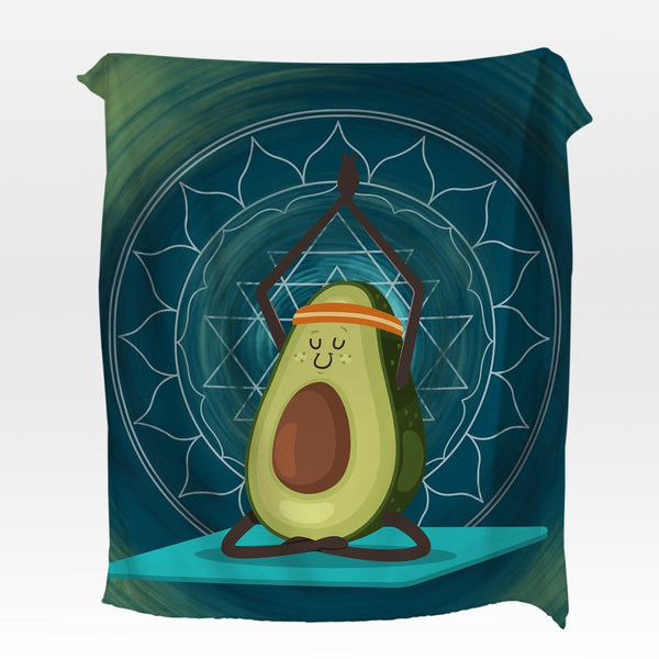 Avocado Yoga Avocado Yoga Squiffy Minky Blanket
