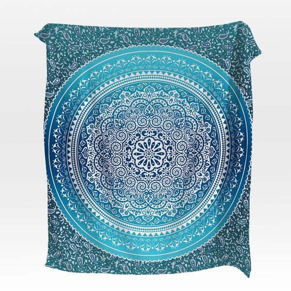 Sea Breeze Mandala Sea Breeze Mandala Squiffy Minky Blanket