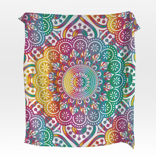 Madness Mandala Madness Mandala Squiffy Minky Blanket