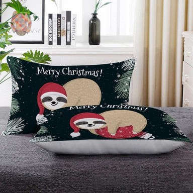 Merry Slothmas Merry Slothmas Pillow Cases