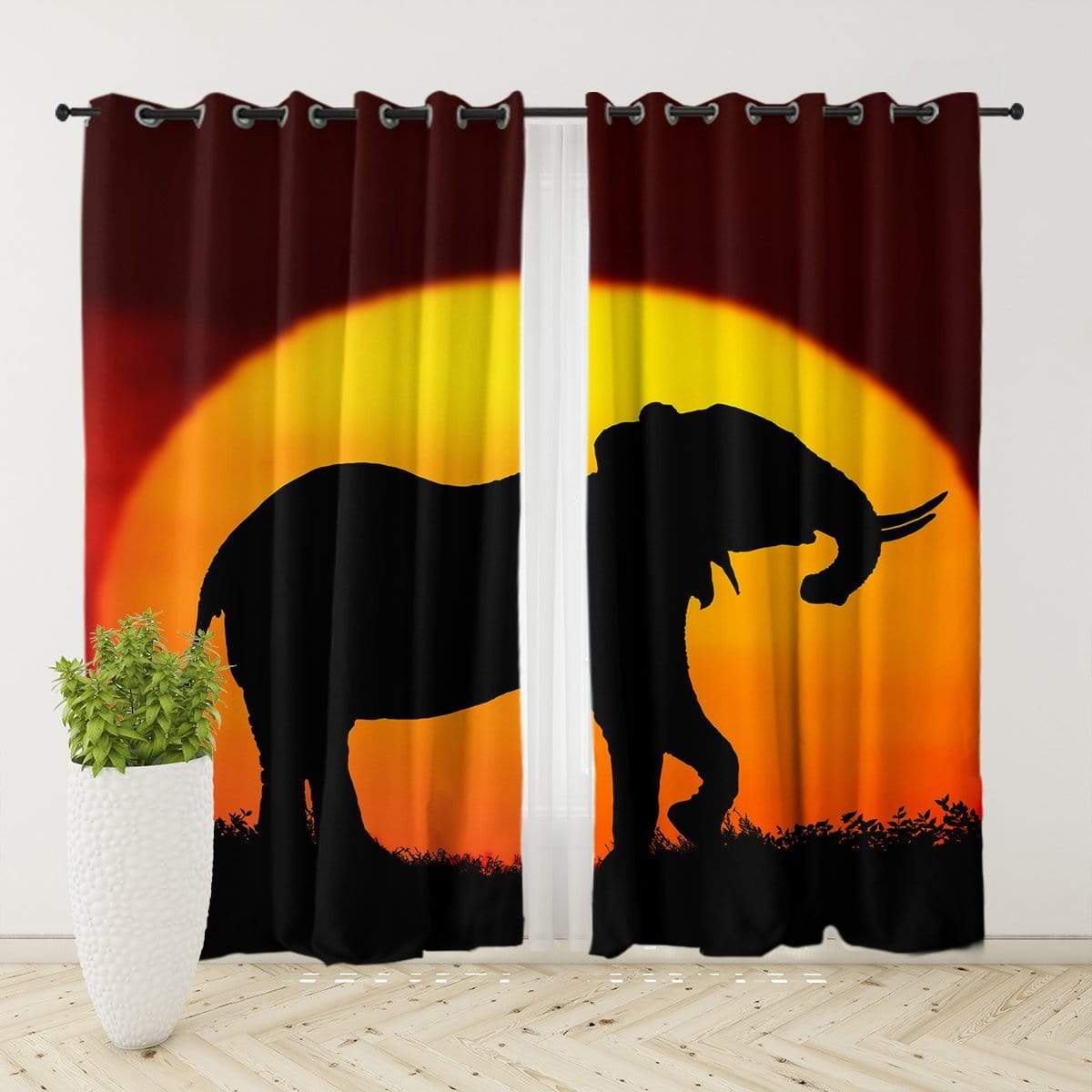 African Sunset African Sunset Curtain Set