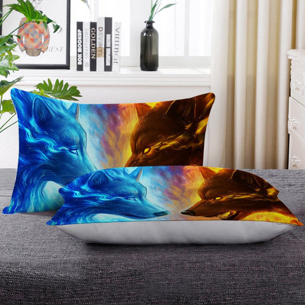 Fire and Ice Fire And Ice Pillow Cases