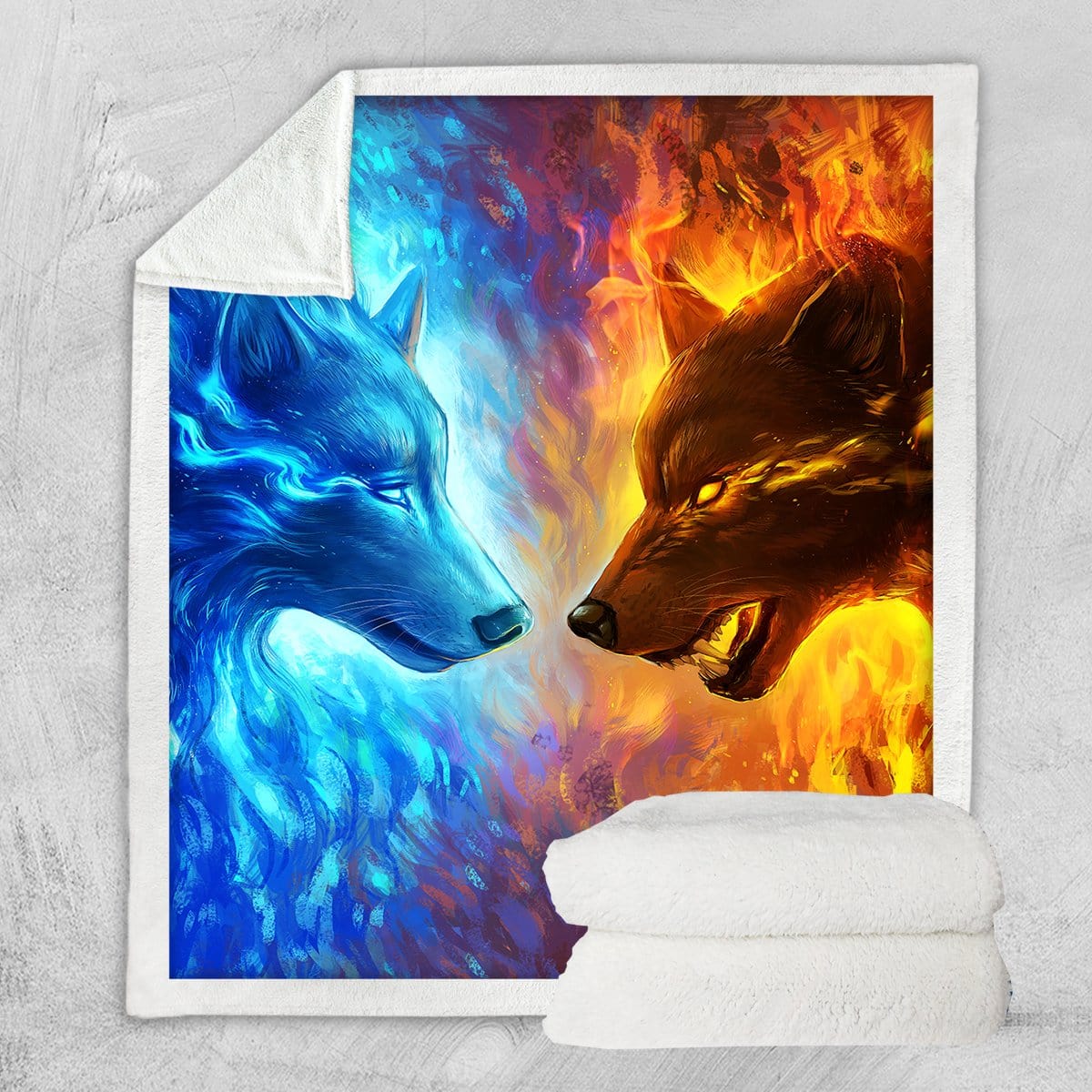Fire and Ice Fire and Ice Blanket