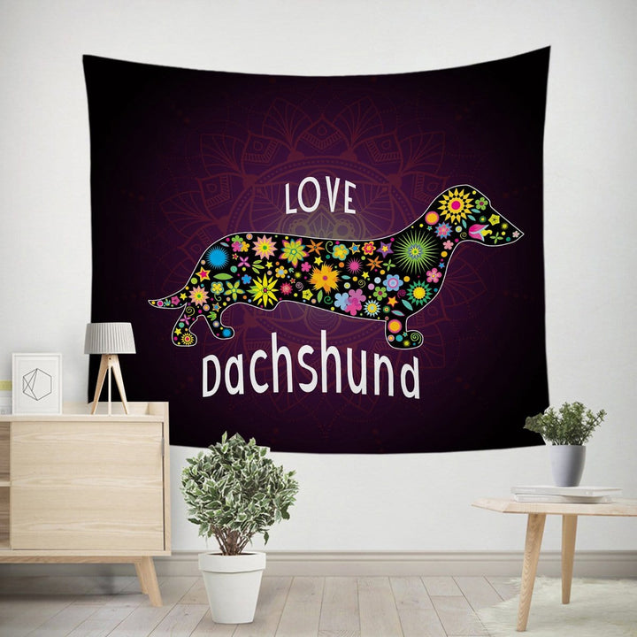 Dachshund Love Dachshund Love Tapestry