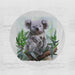Aussie Koala Aussie Koala Round Minky Blanket