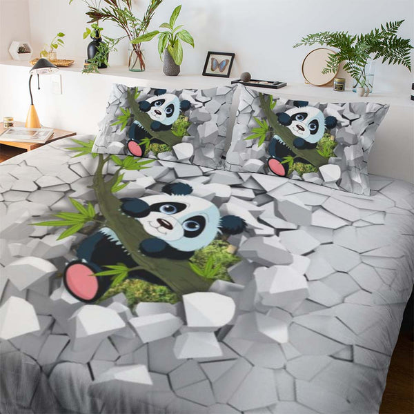 Baby Panda Baby Panda Quilt Cover Set