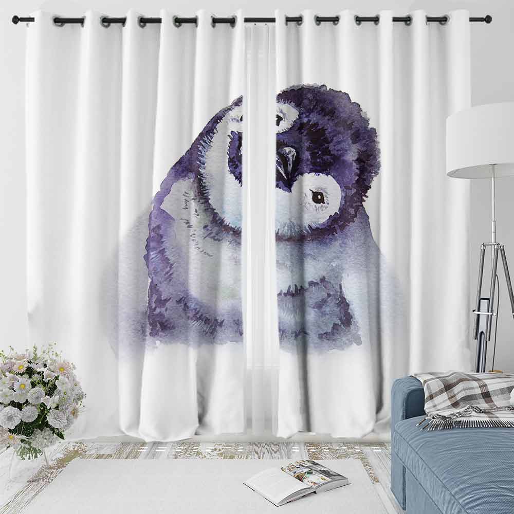 Baby Penguin Curtain Set-Baby Penguin-Little Squiffy