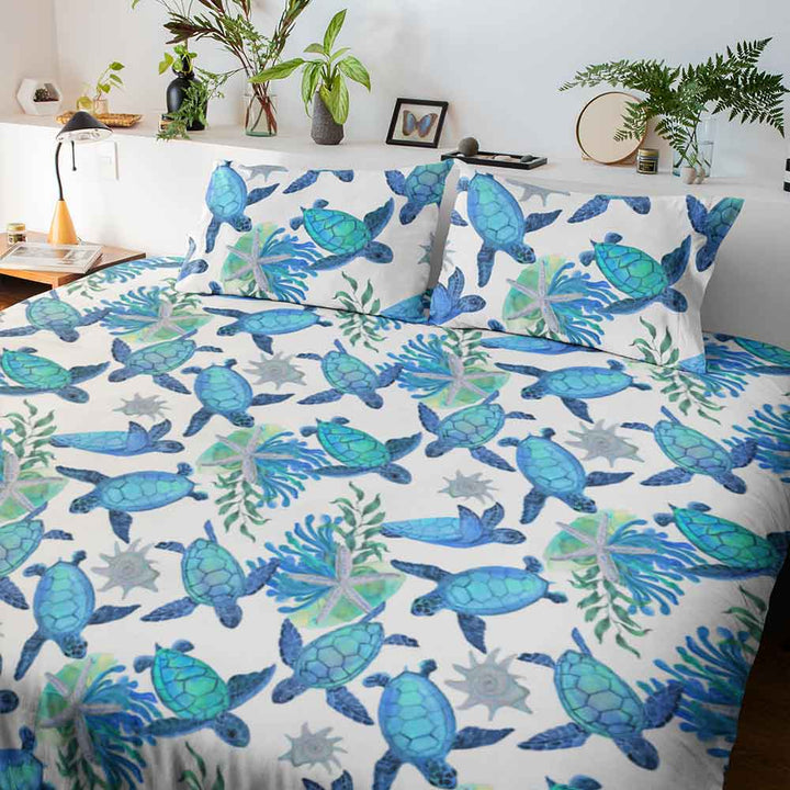 Baby Turtles Baby Turtles Quilt Cover Set
