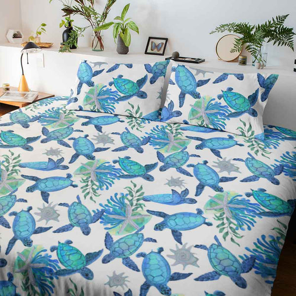 Baby Turtles Baby Turtles Quilt Cover Set