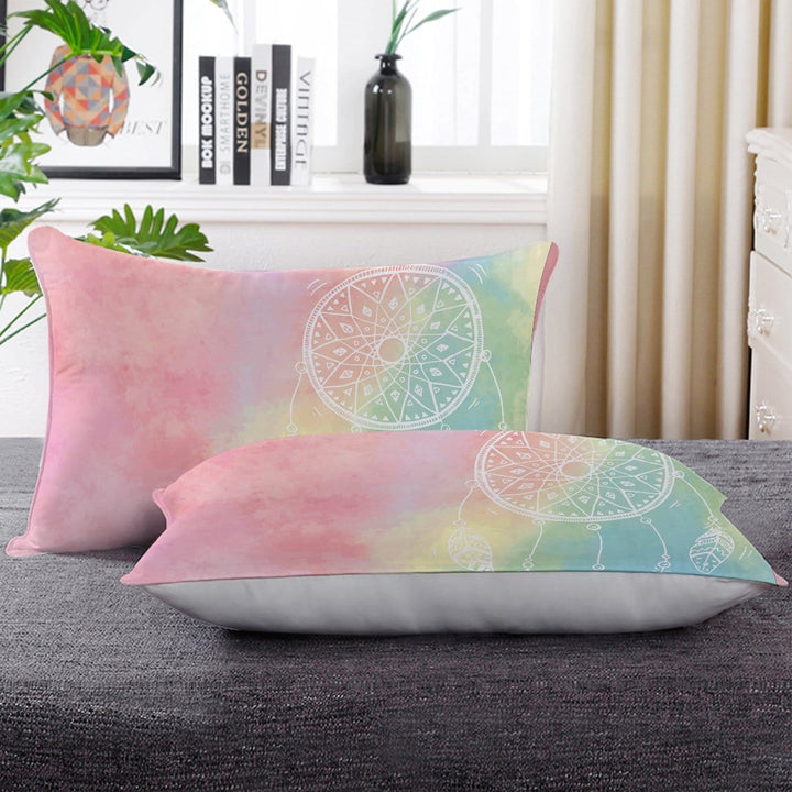 Bahaman Sea Rainbow Dreamcatcher Bahaman Sea Rainbow Dreamcatcher Pillow Cases