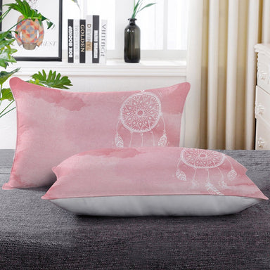 Bahaman Sea Pink Dreamcatcher Bahaman Sea Pink Dreamcatcher Pillow Cases
