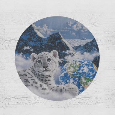 Schim Schimmel Bed Of Clouds Round Minky Blanket
