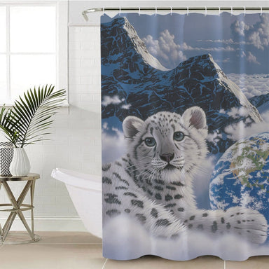Schim Schimmel Bed Of Clouds Shower Curtain