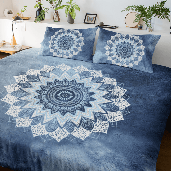 Atlantic Breeze Mandala Atlantic Breeze Mandala Quilt Cover Set