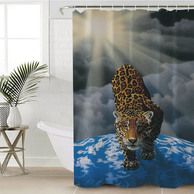 Schim Schimmel Between Heaven And Earth Shower Curtain