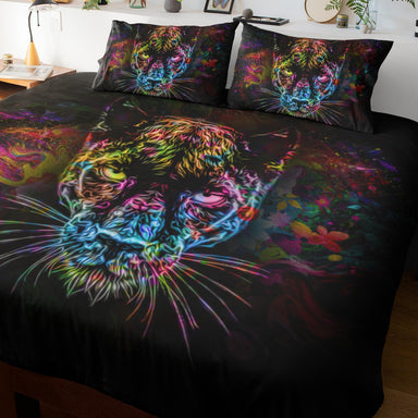 LittleSquiffy Black Panther Quilt Cover Set