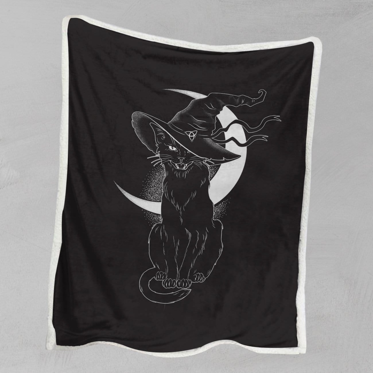 Black Cat Witch Black Cat Witch Blanket