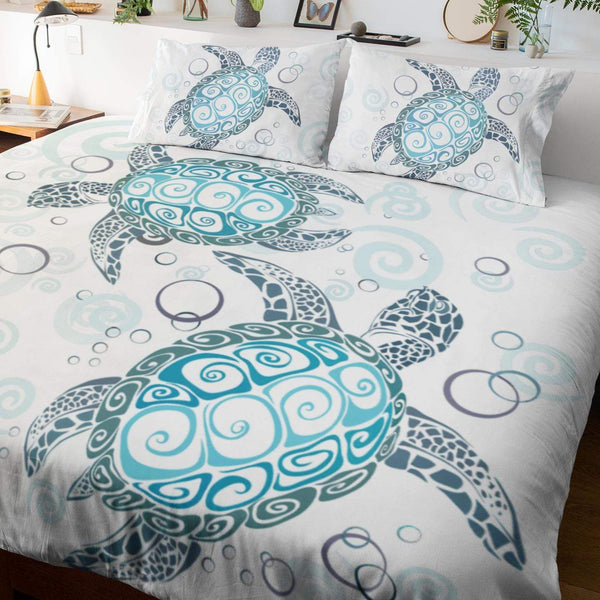 Blue Turtles Blue Turtles Quilt Cover Set