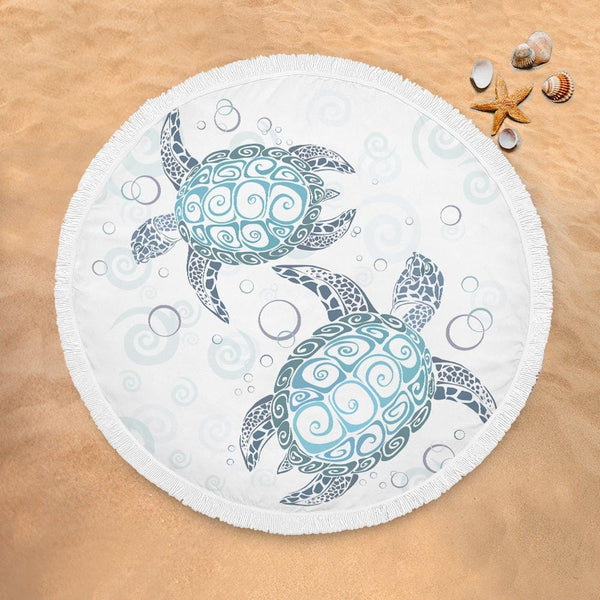 Blue Turtles Blue Turtles Lightweight Beach Towel