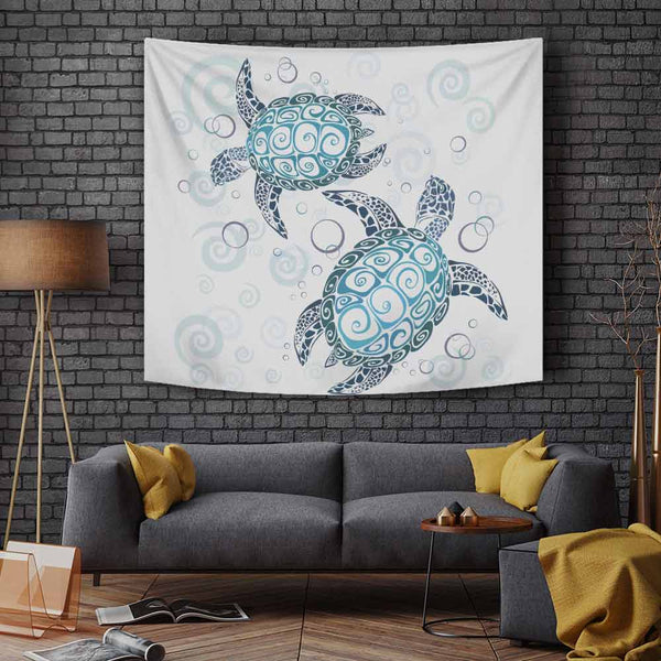 Blue Turtles Blue Turtles Tapestry