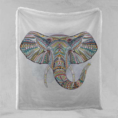 Elephant Bohemia Elephant Bohemian Blanket