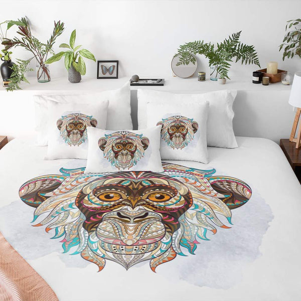 Bohemian Monkey Bohemian Monkey Quilt Cover Set