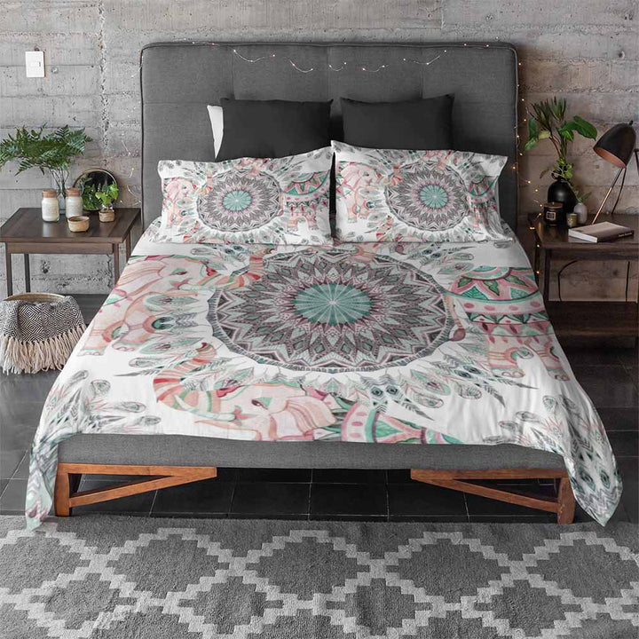 Boho Chic Mandala Boho Chic Mandala Quilt Cover Set