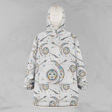 Boho Sun and Moon Boho Sun and Moon Oversized Floofy Hoodie
