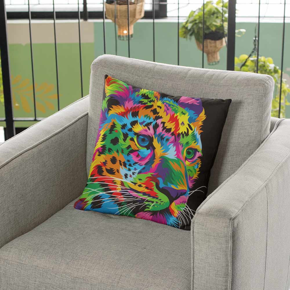 Bright Cheetah Bright Cheetah Cushion Cover