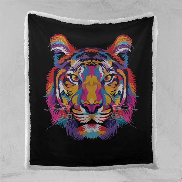 Bright Tiger Bright Tiger Blanket