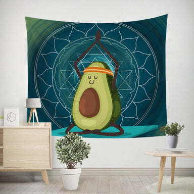Avocado Yoga Avocado Yoga Tapestry