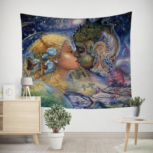 Josephine Wall Cosmic Kiss Tapestry