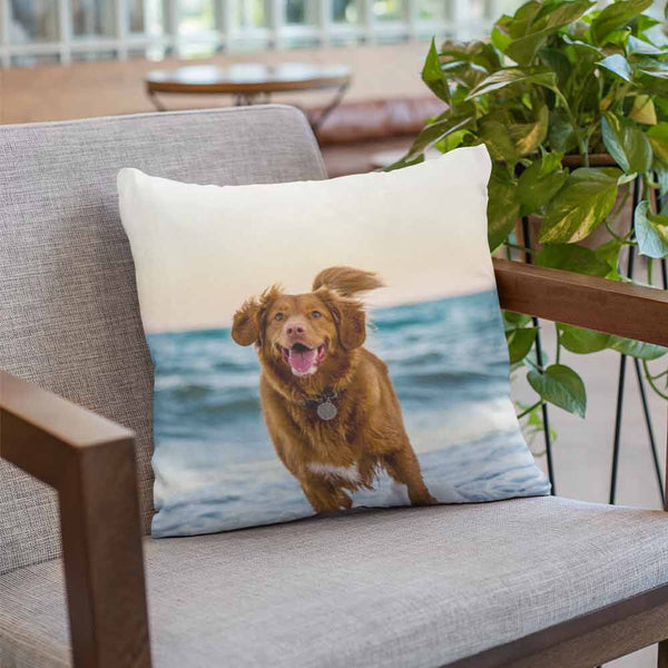 Custom Photo Cushion Cover-Custom Design Personalised-Little Squiffy