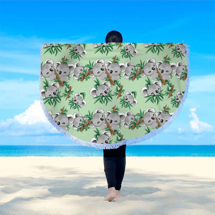 Cute Koala Cute koala Lightweight Beach Towel