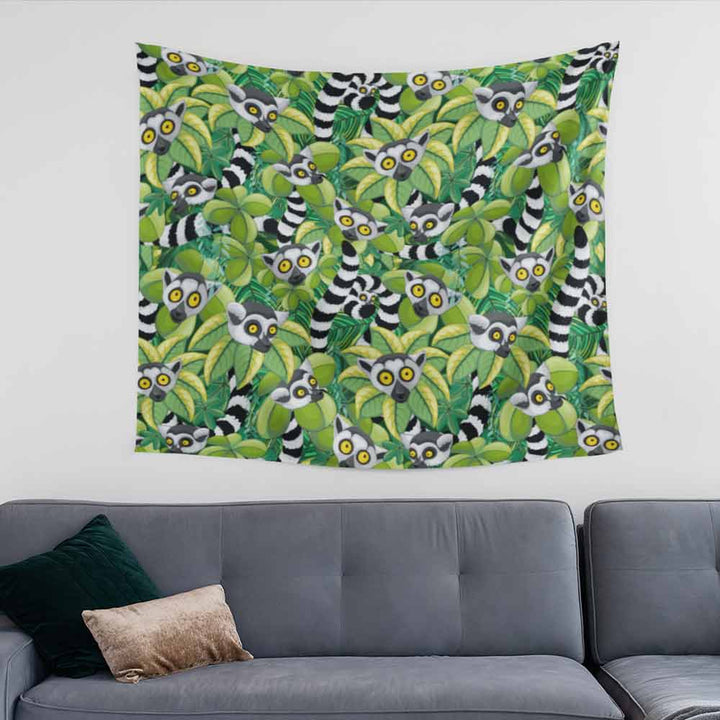 Cute Lemur Cute Lemur Tapestry