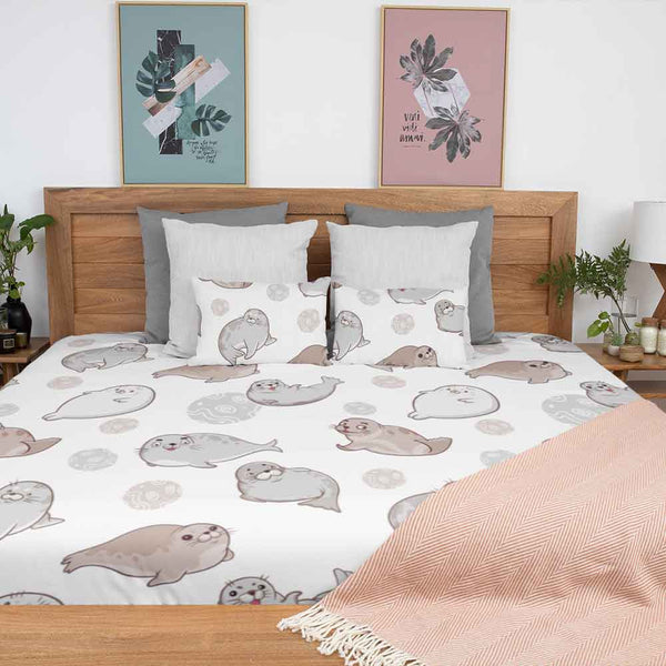 Cute Seal Cute Seal Quilt Cover Set