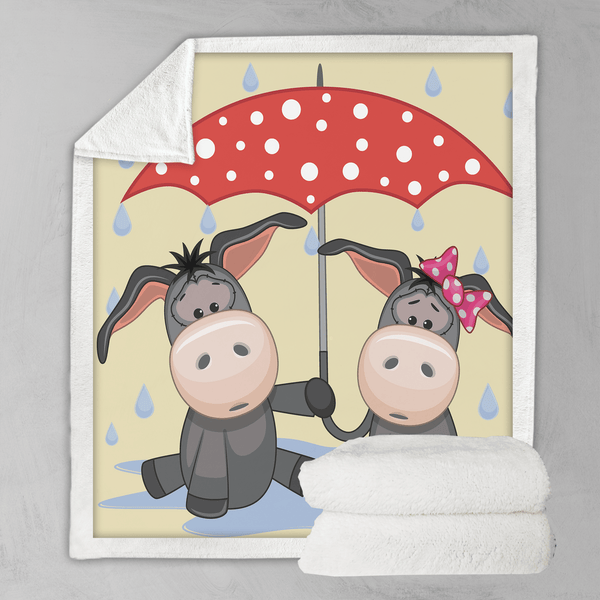 Umbrella Animals - Donkeys Umbrella Animals - Donkeys Blanket