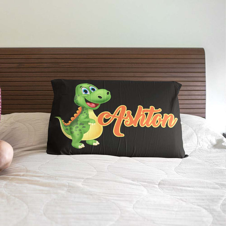 Personalised Dinosaur Character Name Personalised Pillow Cases