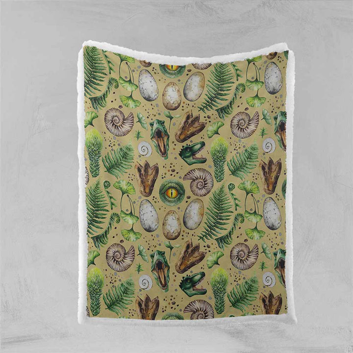 Dinosaur Jungle Blanket-Dinosaur Jungle-Little Squiffy